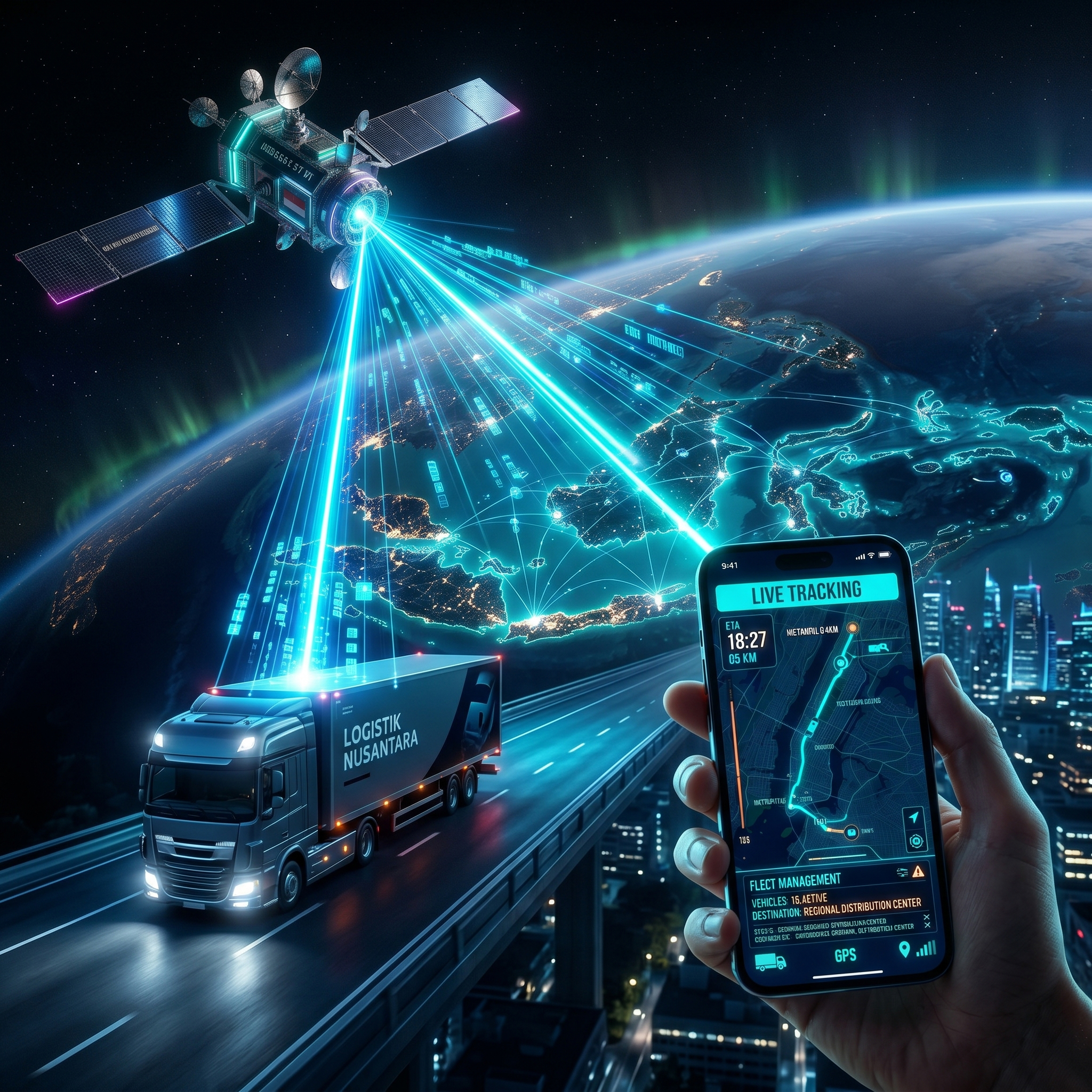 Sistem GPS Satelit TwinGPS